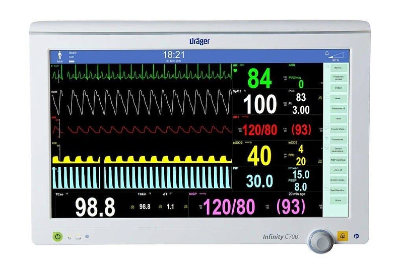 Монитор пациента Draeger Infinity Acute Care System (IACS)