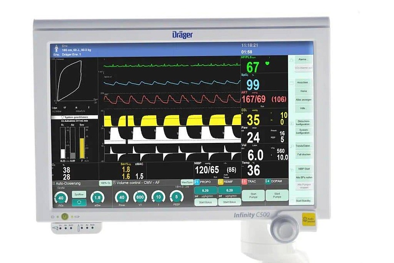 Анестезиологический аппарат Dräger Zeus Infinity Empowered